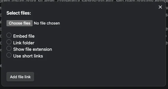Better File Link