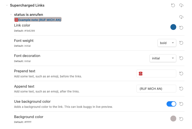 Obsidian: Supercharged Links